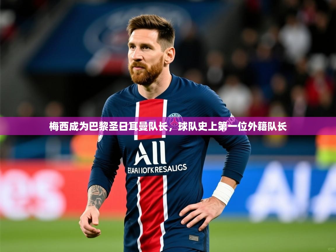 2025乐鱼体育下载梅西成为巴黎圣日耳曼队长，球队史上第一位外籍队长