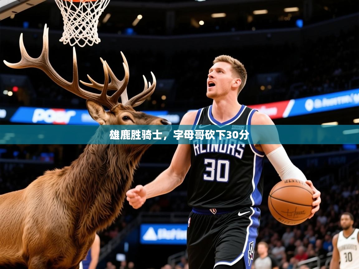 2025乐鱼体育app官网登录入口雄鹿胜骑士，字母哥砍下30分